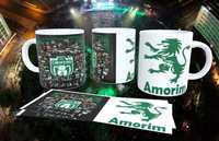 Sporting campeão caneca personalizada