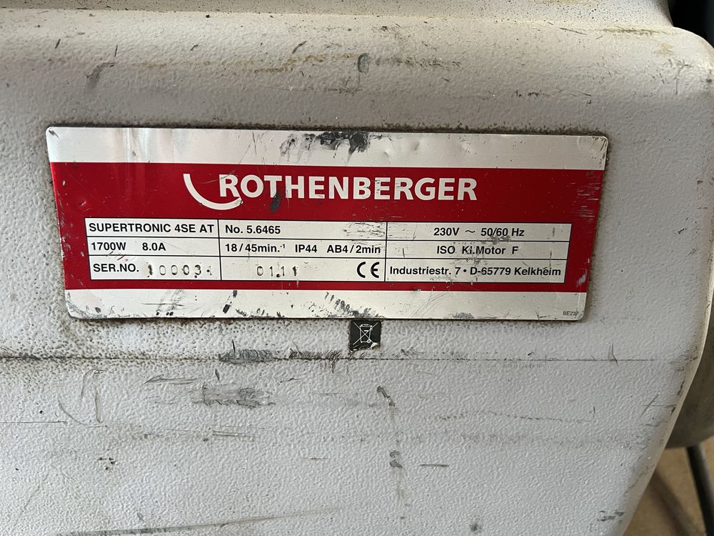 Gwintownica ROTHENBERGER supertronic 4 SE AT