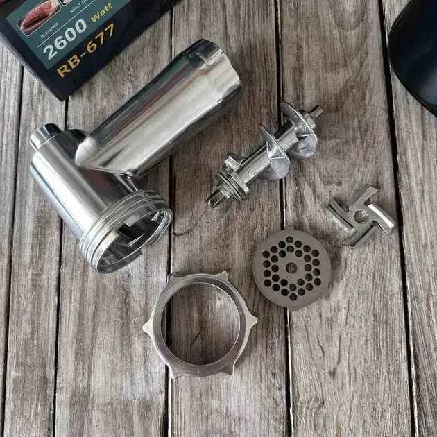 Потужна м'ясорубка 2600вт! Електрична м’ясорубка Rainberg RB-677