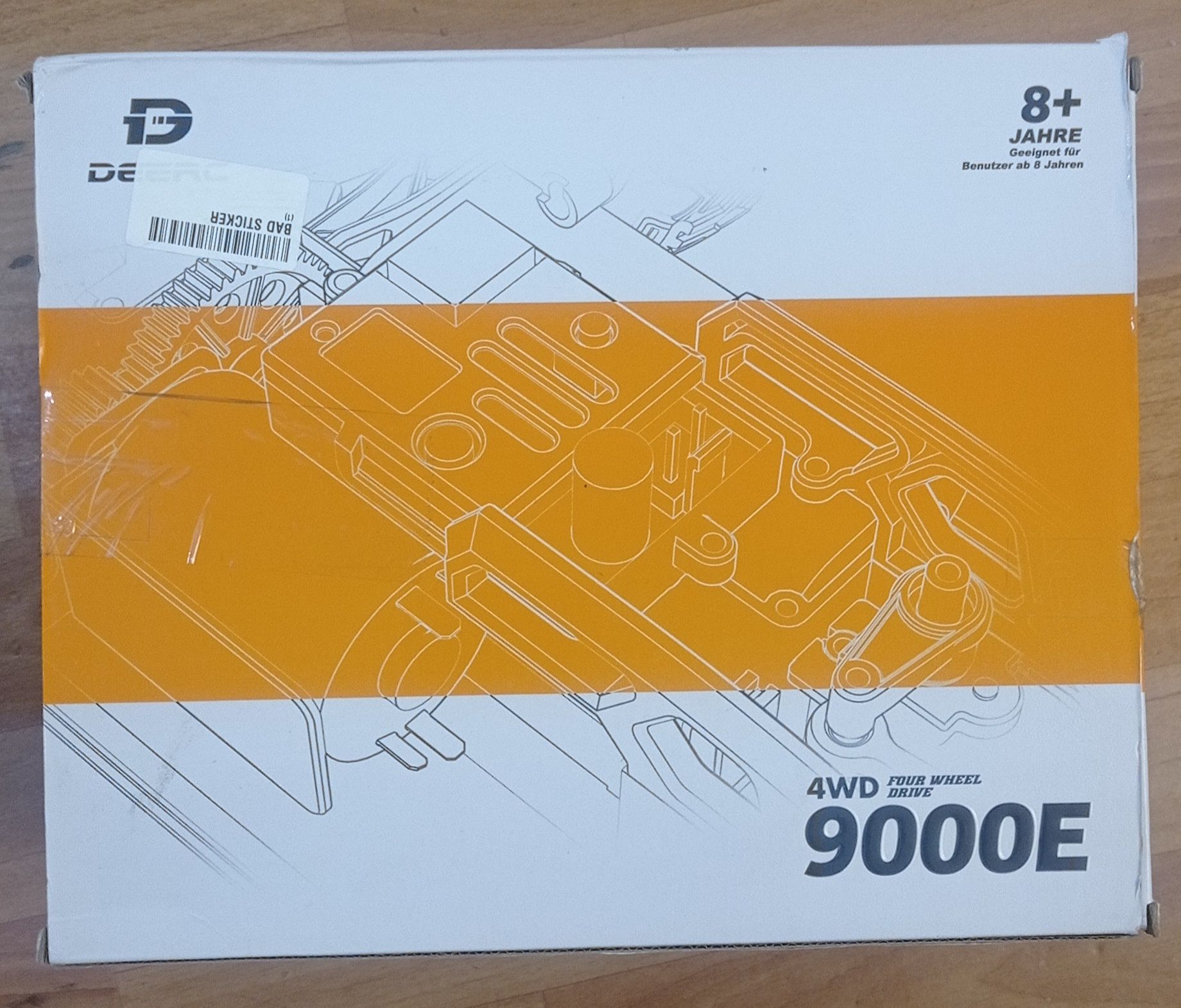 Автомобіль DEERC на дистанційному управлінні