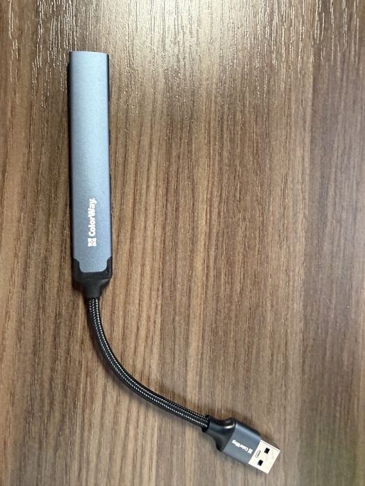 USB хаб СolorWay USB-A 4-в-1 USB2.0х3/USB3.0 (CW-HUB05)