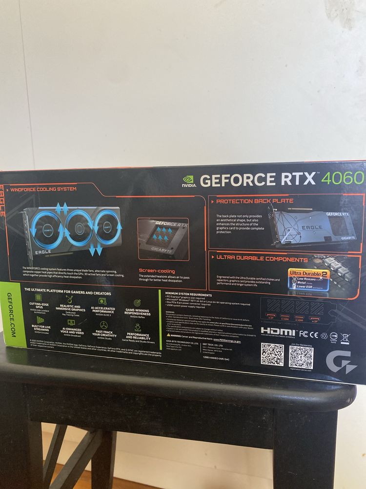 Nvidia Geforce RTX 4060 Eagle OC 8GB 3x