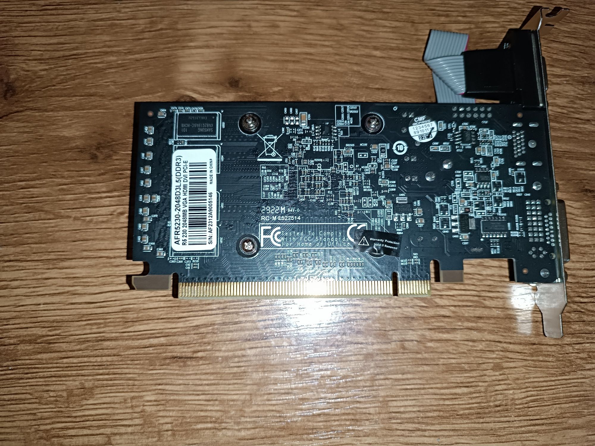 Відеокарта R5 230 afox 2gb gddr3 робоча