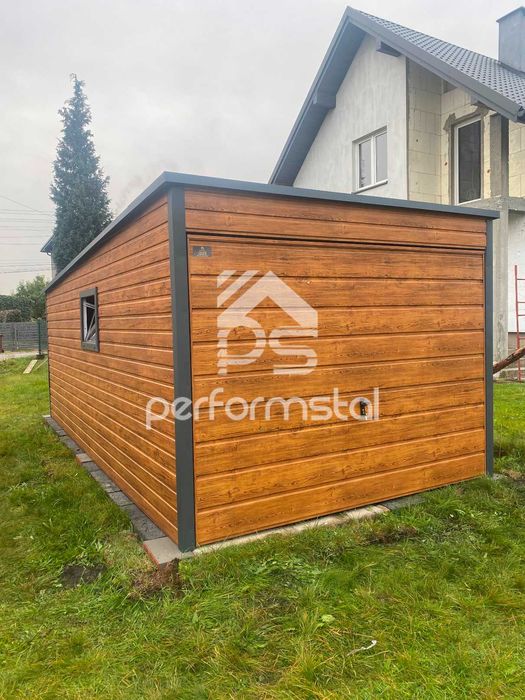 Garaże Blaszane . Konstrukcje Stalowe . Wiaty Śmietnikowe . Hale .