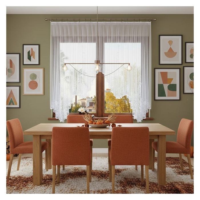 Firanka Melinda 170 x 160 cm DomoweTekstylia | WNM334 160