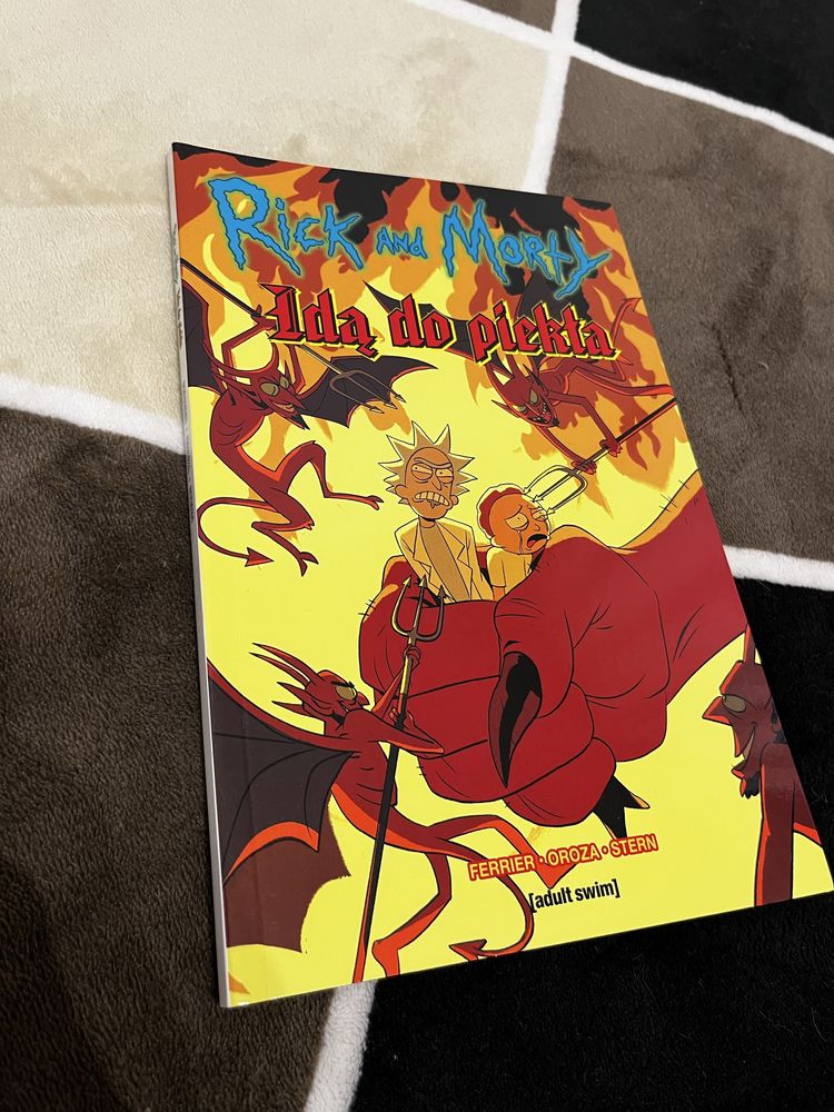 Komiks Rick and Morty Idą do piekła