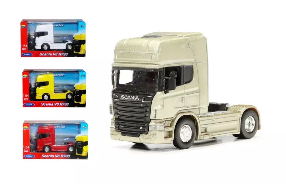 Ciężarówka Scania V8 R730, 1:64. Dromader