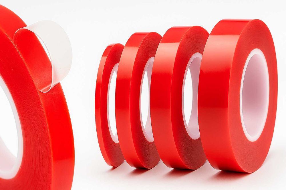 Taśma Klejąca Banerowa Montażowa Przezroczysta 9mm 12mm 15mm 19mm