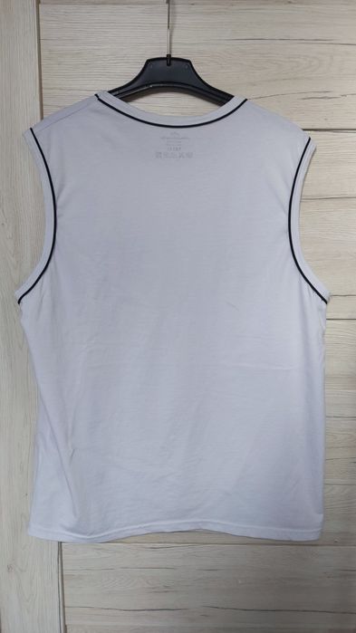 Biały podkoszulek męski, XXL