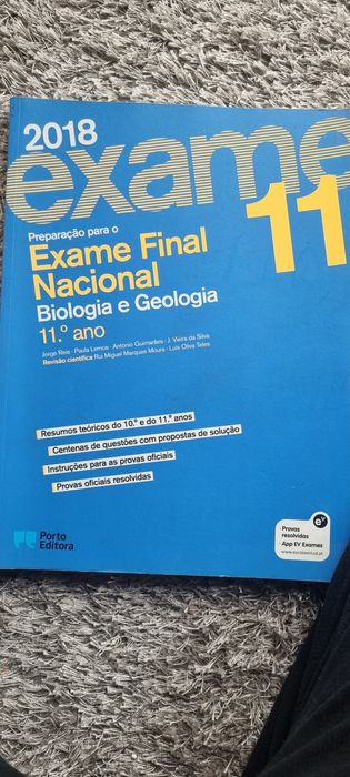 Exame final nacional. Biologia e geologia. 11 ano