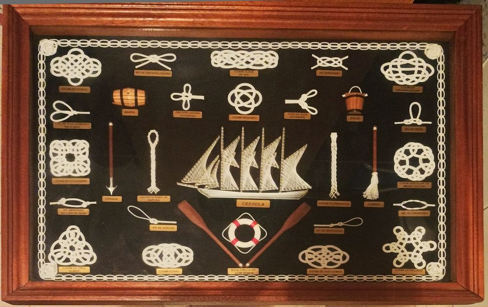 Quadro nós de marinheiro