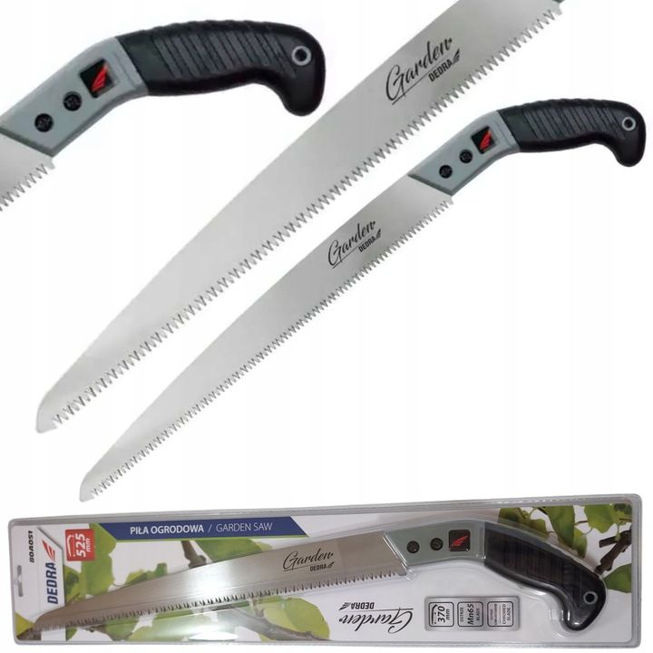 Dedra Piła Piłka Ogrodowa Ręczna Do Gałęzi Krzewów 525mm Sekator Nożyc