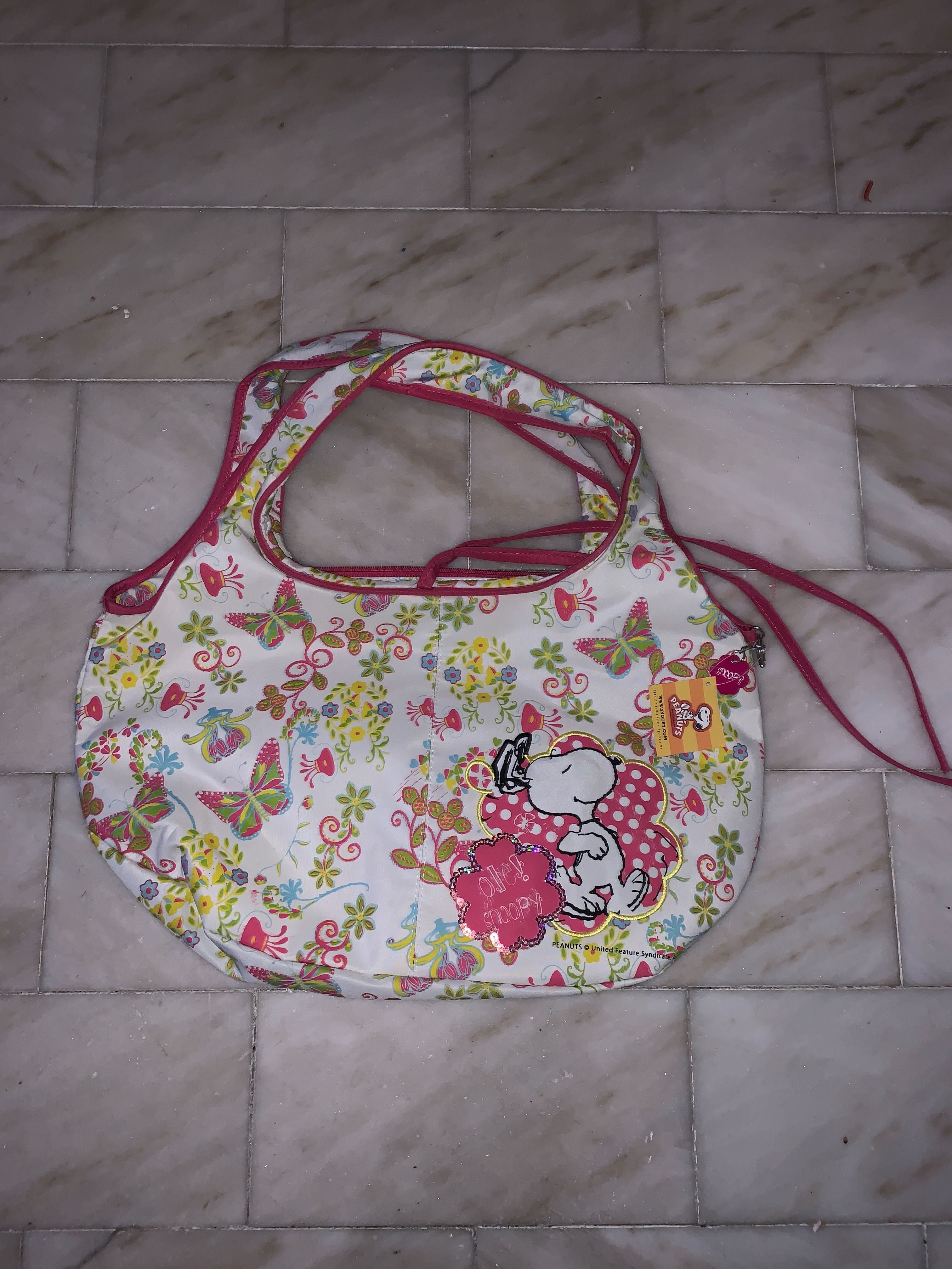 Mala/Saco Snoopy (Novo com etiqueta)