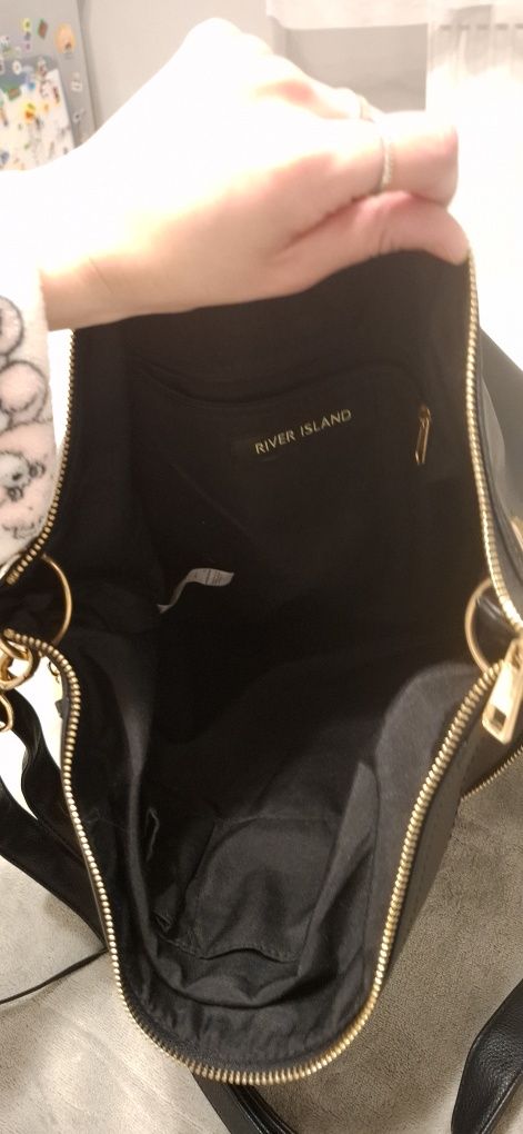 Torebka River Island czarna