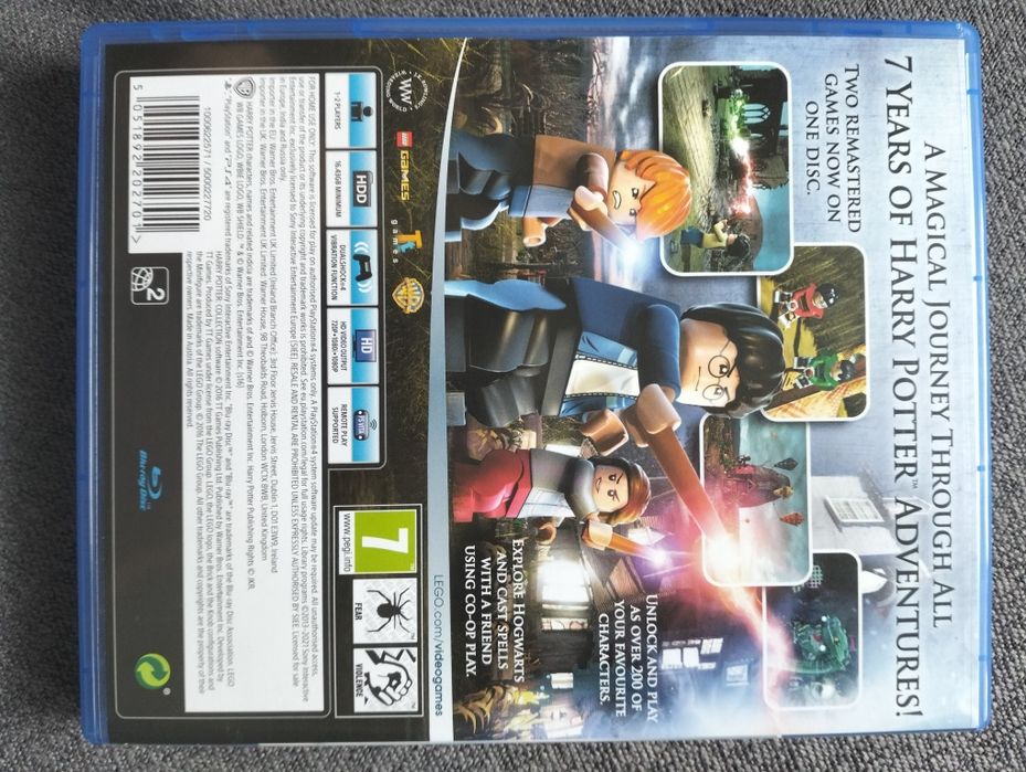 Lego Harry Potter Colection płyta ps4