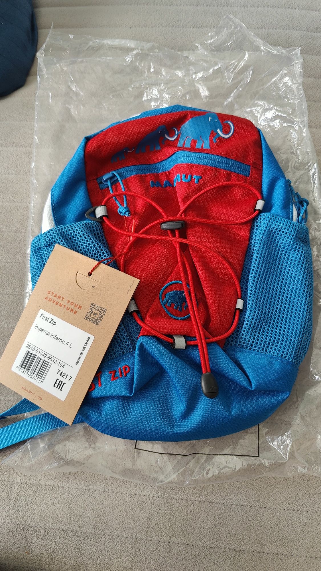 Plecak dla dzieci Mamut First Zip