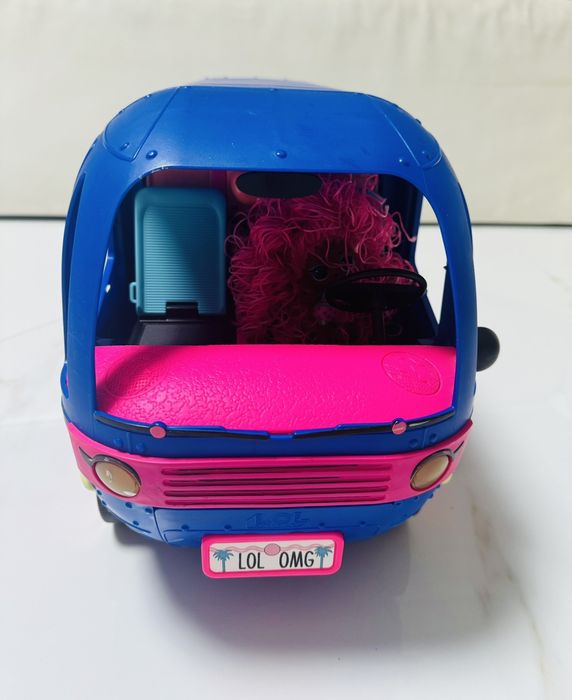 ІГРАШКА- Автобус для ляльок, синій Кемпер ЛОЛ