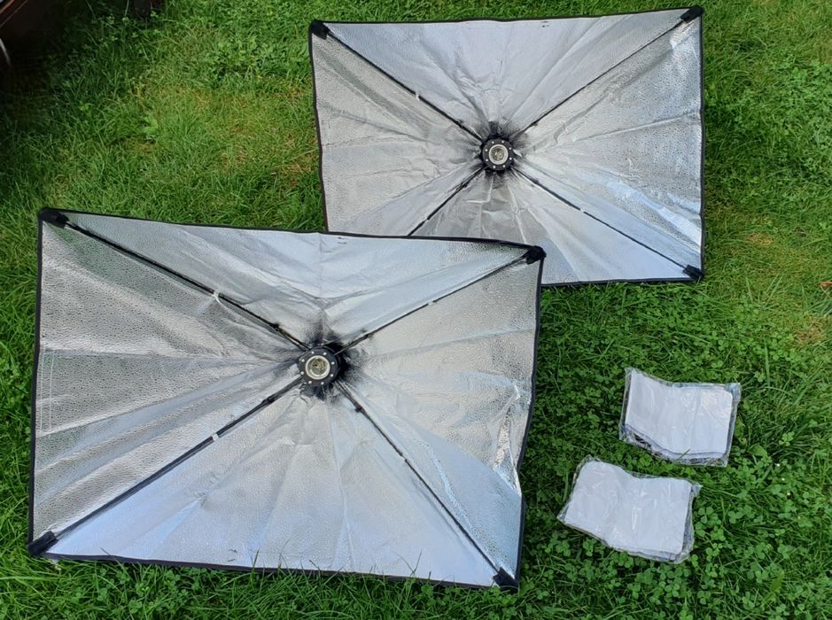 Softbox Lampa oświetlenie fotograficzne zestaw 2 szt