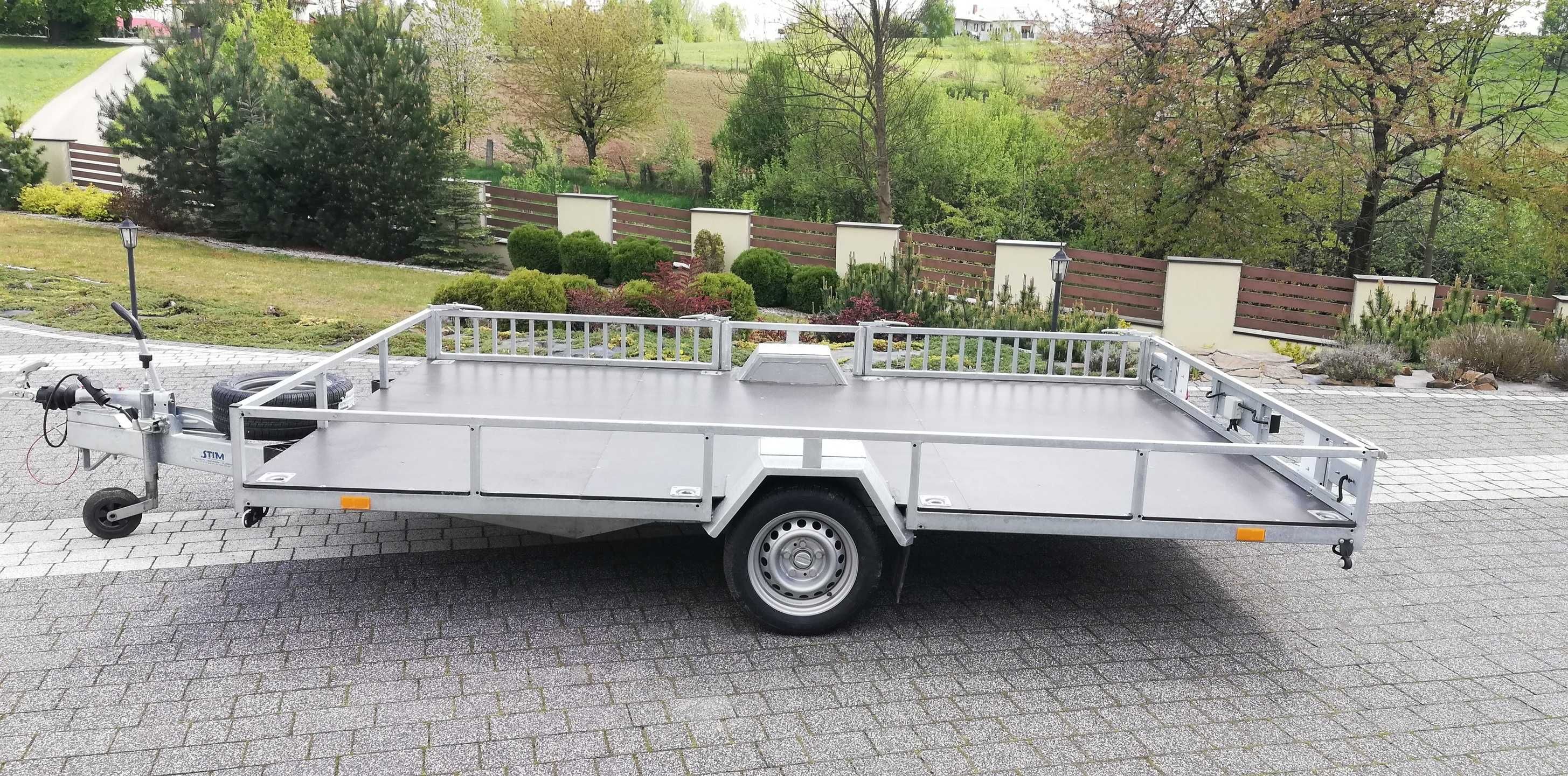 Wynajem przyczepa 2500DMC Łańcut,Przeworsk,Rzeszów wypożyczalnia Lawet