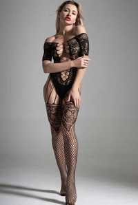 B016 bodystocking komplet bielizna erotyczna XS/L idealny prezent