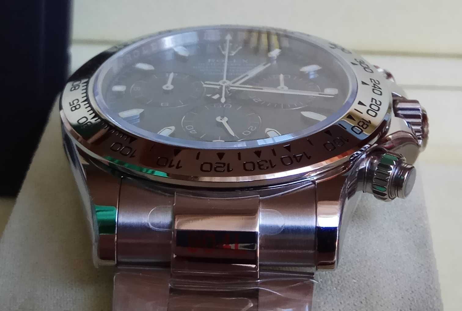 Rolex Cosmograph Daytona 40mm White Gold 116509-0071 синий циферблат