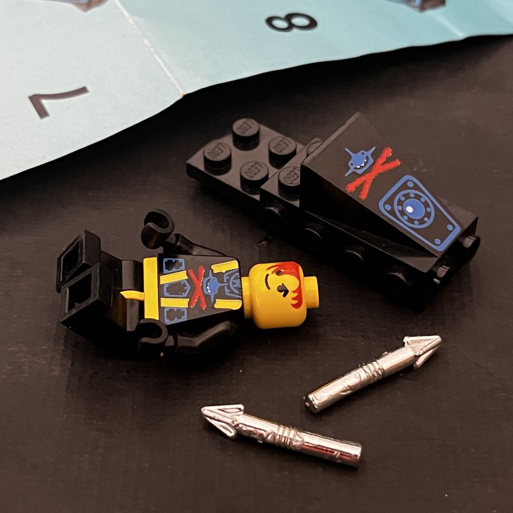 6115 LEGO Skuter Akwarekin