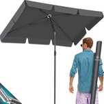 Nowy parasol prostokątny KESSER / patio / ogrodowy / 250x125 !4260!