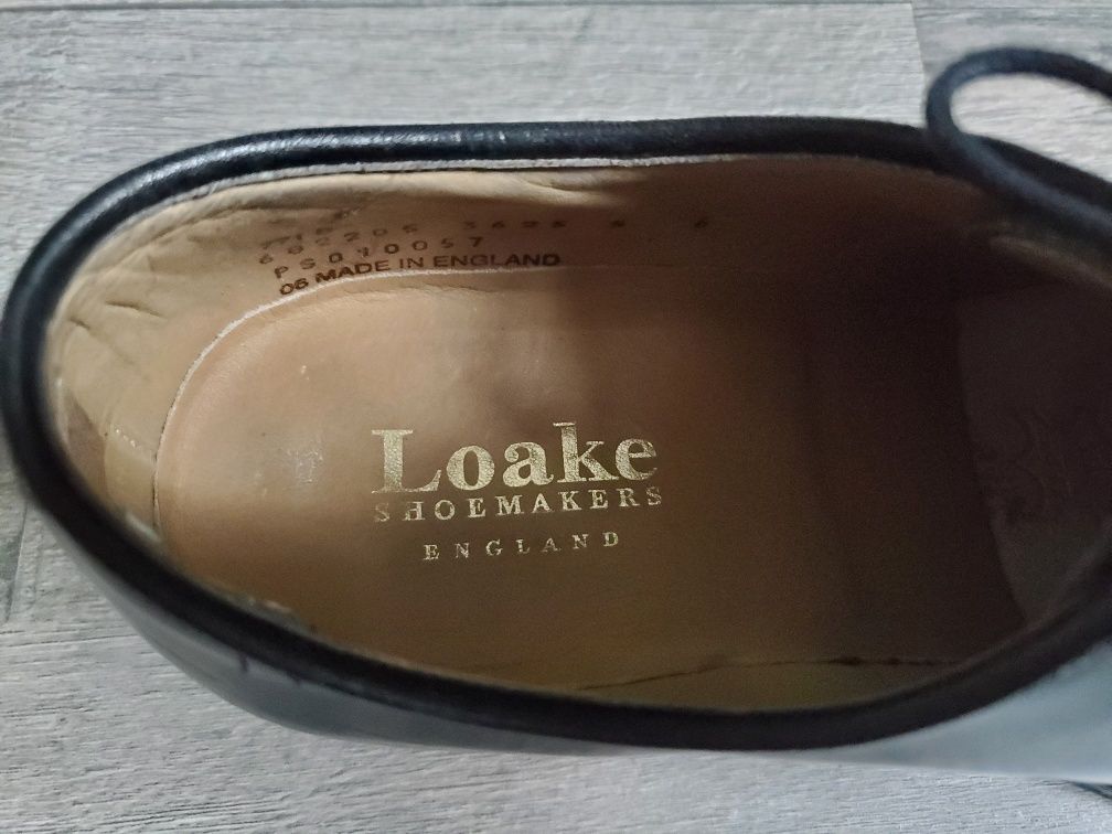 Туфлі Loake 39 розмір