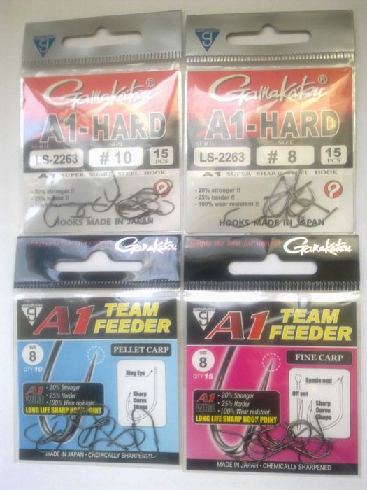 Продам кормушки Drennan, Preston, Guru,крючки Гамакатсу
