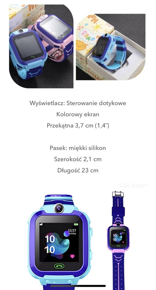 Nowy Zegarek  plus słuchawki bezprzewodowe w zestawie!!!