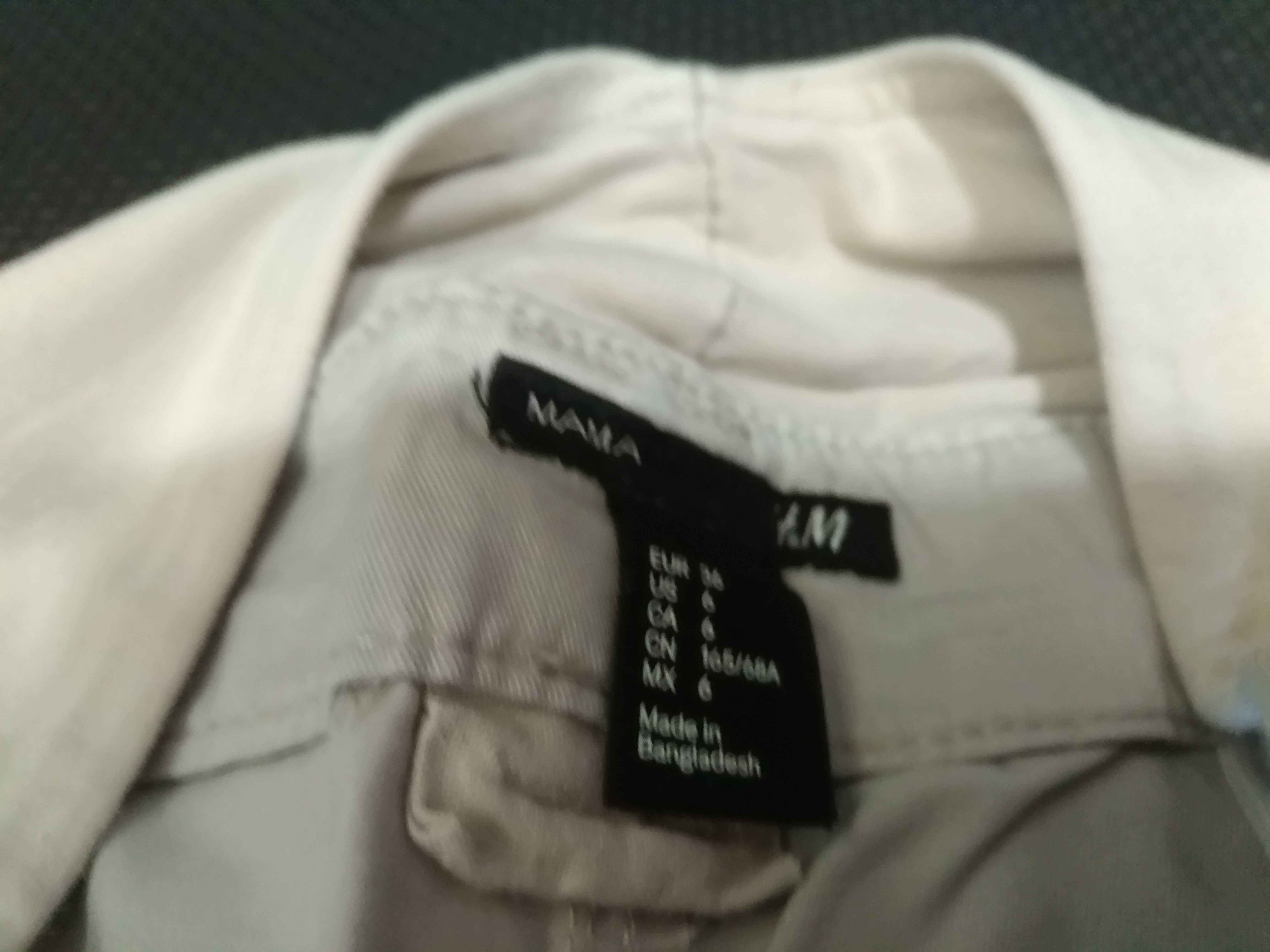 Spodnie długie ciążowe H &M rozmiar 36