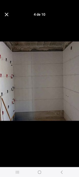 Prestação de serviços de construção e acabamentos