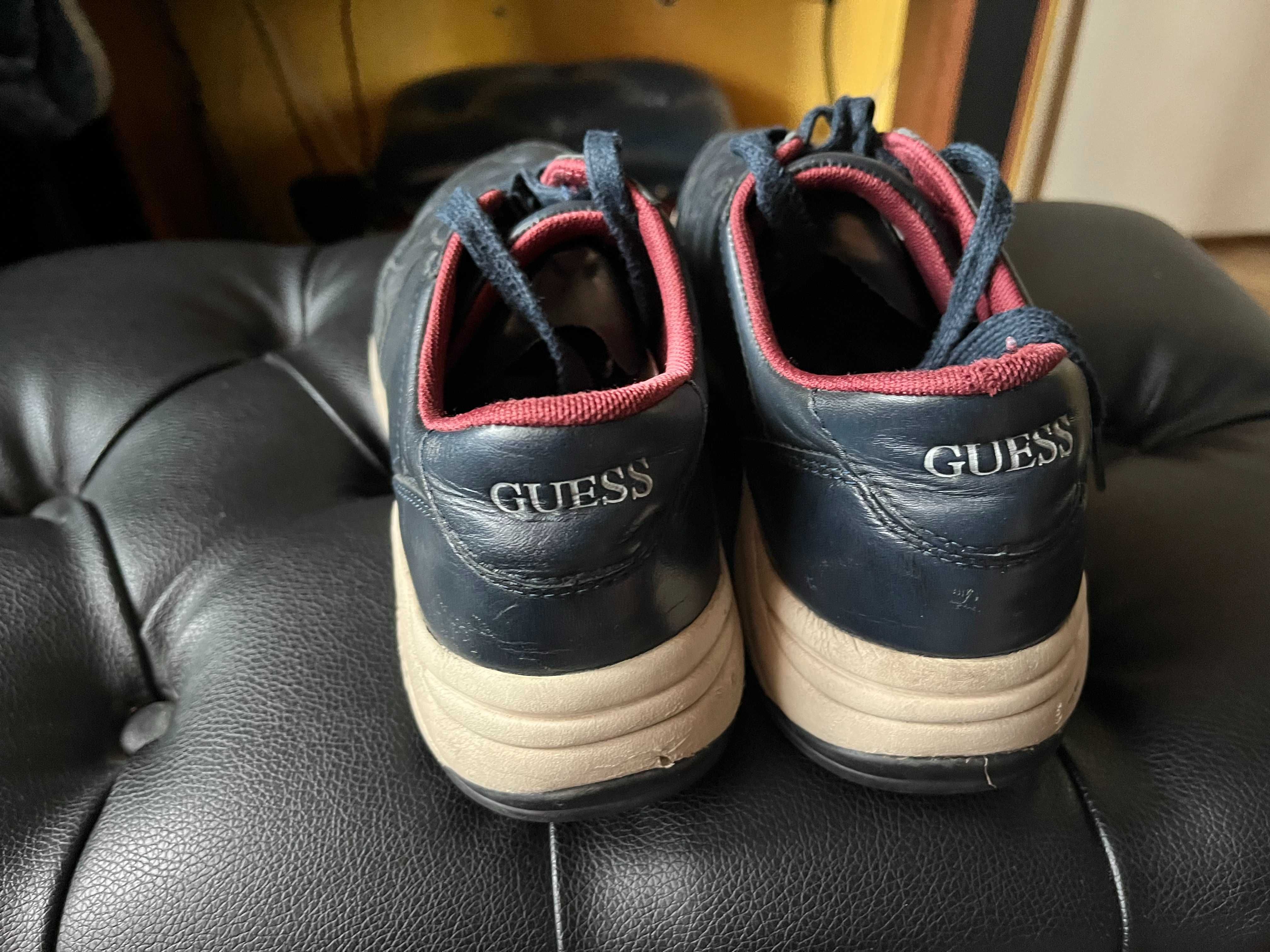 Buty skórzane Guess