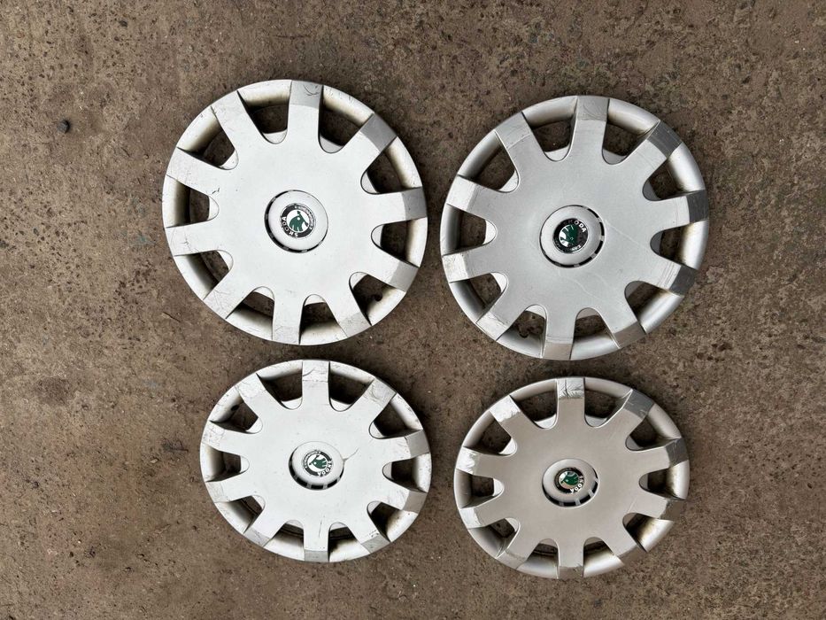 Оригинальные колпаки Skoda r15