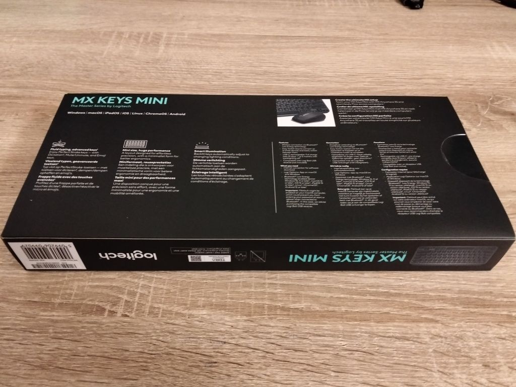 Teclado Logitech MX Keys Mini NOVO