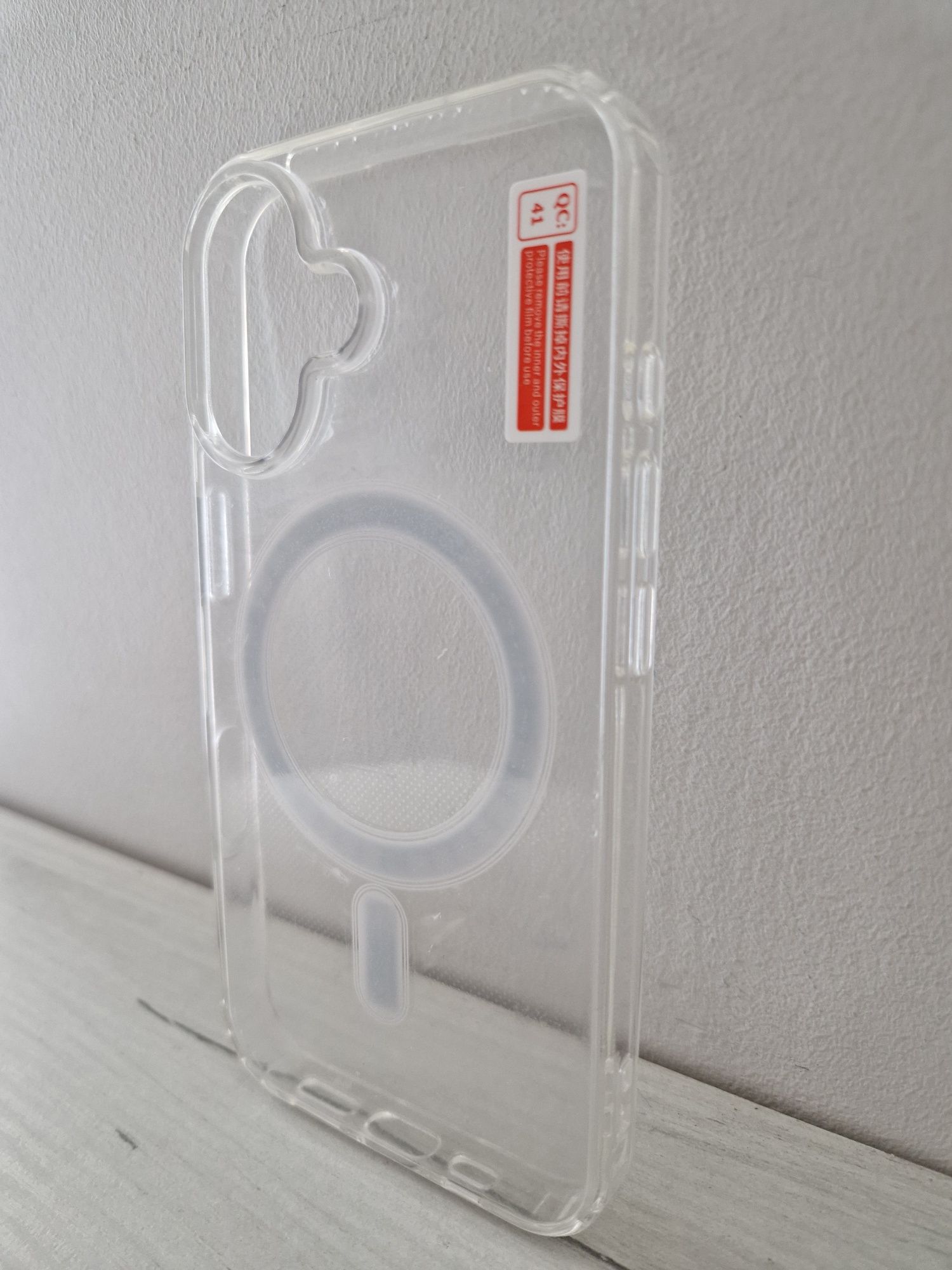 Acrylic Magsafe Case do Iphone 16 Plus przezroczysty