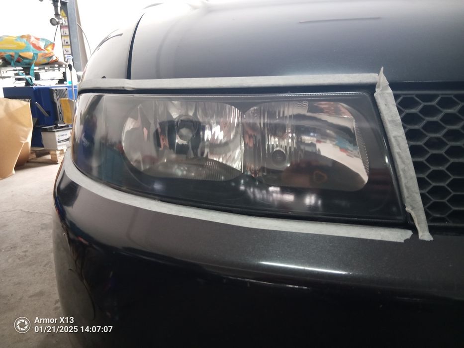 Restauração de ótica faróis