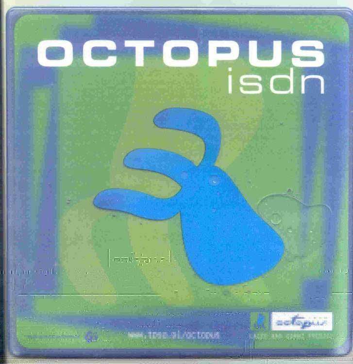 Podkładka pod mysz TP SA Octopus ISDN olejowa