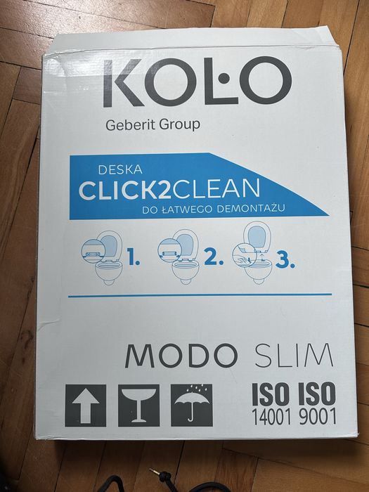 Deska sedesowa L3011v6000 KOLO modo DUROPLAST SLIM CLICK2CLEAN