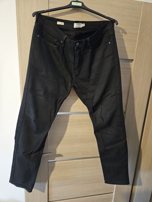 Spodnie jeans Topman, czarne, rozmiar 34