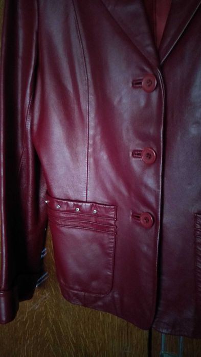 Піджак шкіряний жіночий