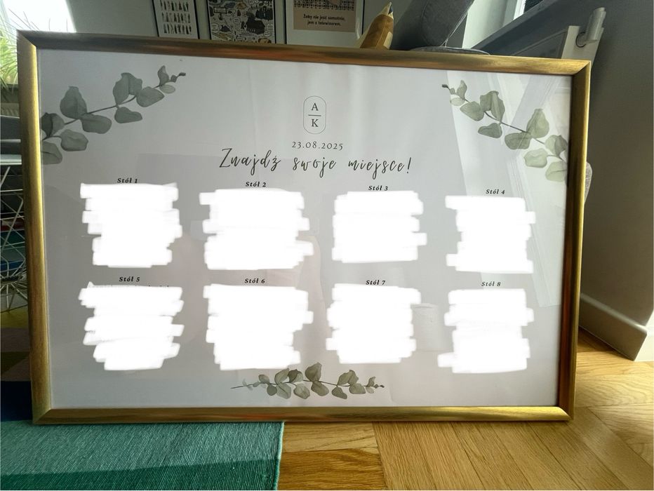 Rama złota 61x91 SILVERHÖJDEN