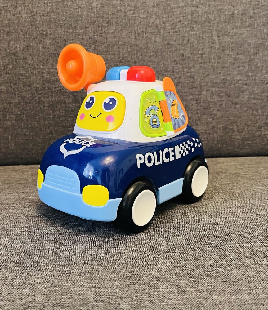 Limo Toys Поліцейська машинка 1+ Каталка різнокольорова 20см