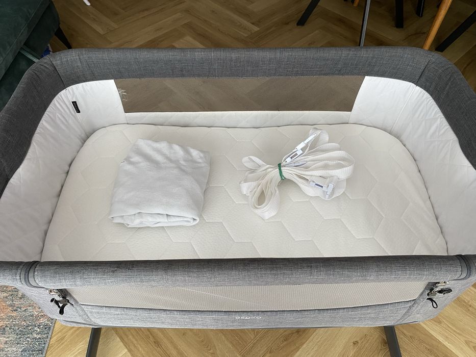 Espiro Cloud - łóżeczko dostawne 3 w 1 + Materac FikiMiki