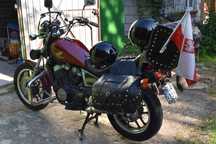 Motor Honda VT500, rocznik 1983, w bardzo dobrym stanie.