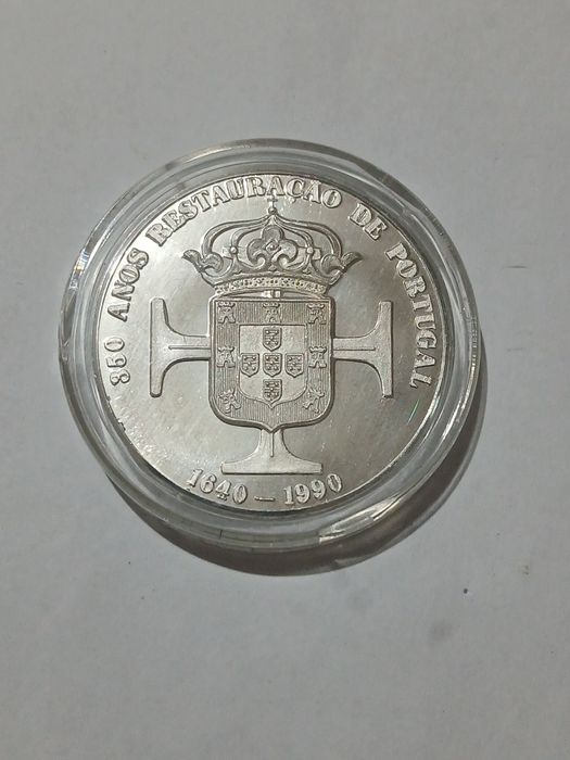 Medalhas em prata Fundação e Restauração de Portugal