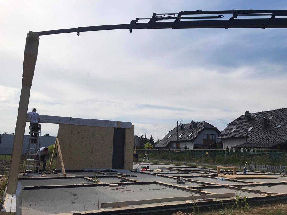 Dźwig HDS, wynajem HDS, HDS z transportem, kontenery, kostka i inne