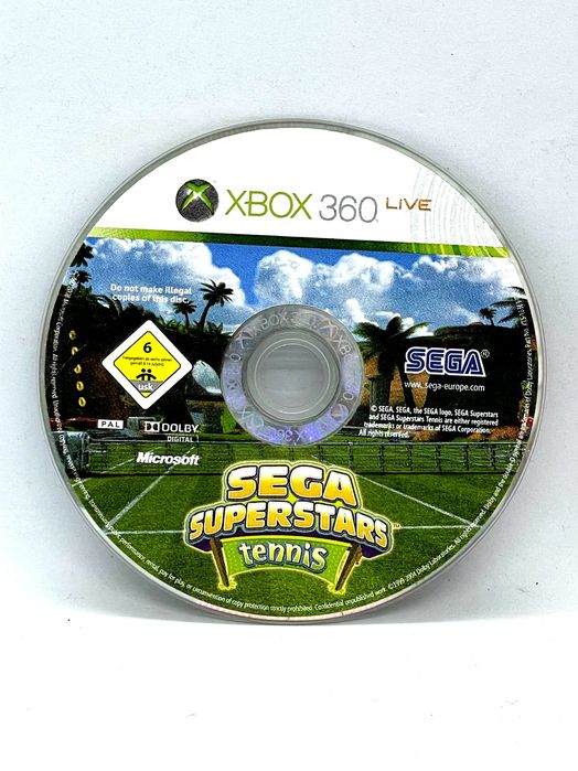 SEGA Superstar Tennis Xbox 360 (sama gra) Po Angielsku