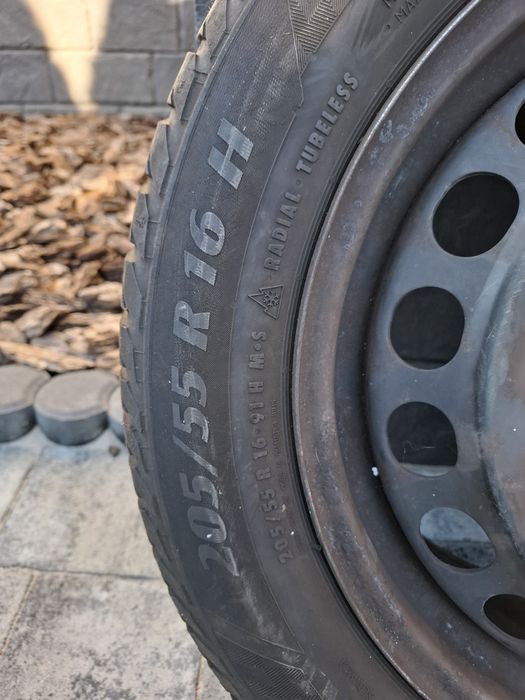 5/112/15комплект в зборі з volkswagen з зимовою резиною