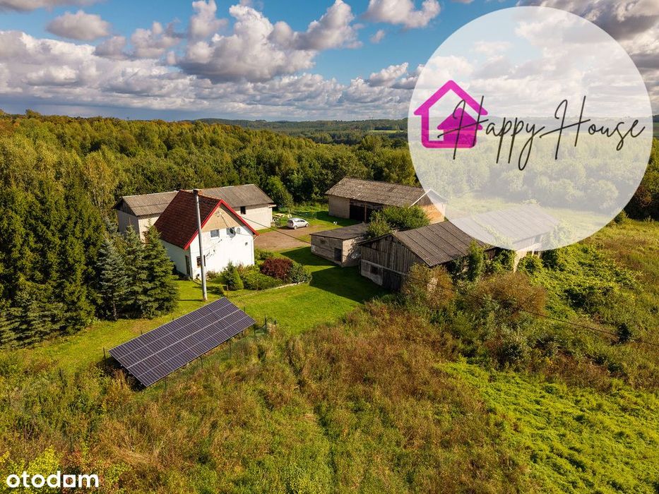Urokliwe siedlisko, 10,300 ha ziemi, lasy, dom